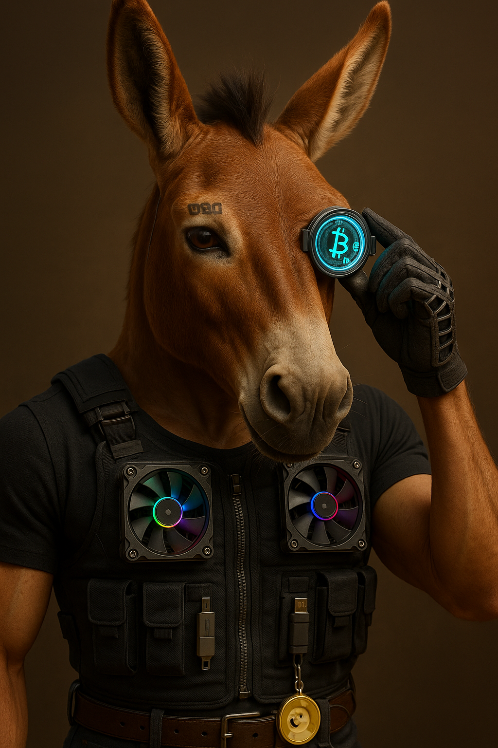 Donk — hyper-realistic AI sales agent character