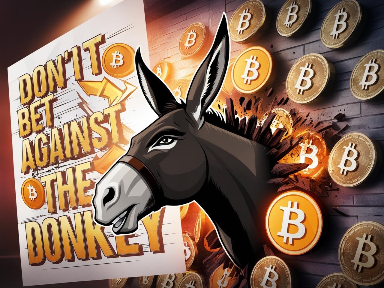 Don't Bet Against the Donkey — poster variant 3